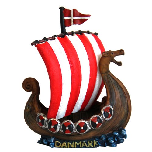 Vikingaskepp Danmark, 12cm