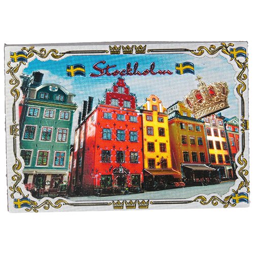 Magnet Stockholm, old town, krona