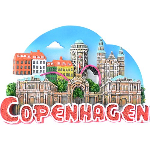 Magnet Copenhagen m glitter