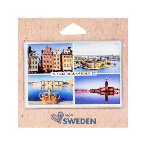 Fotomagnet Stockholm collage