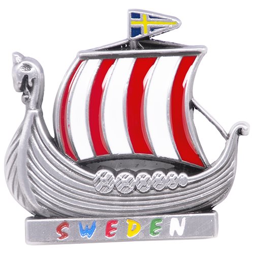 Magnet Vikingabåt Sweden