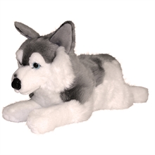 Husky, lying, 39cm