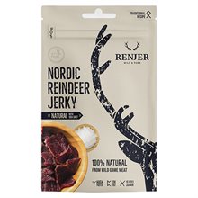 Jerky, torkat renkött m. havssalt, 25g